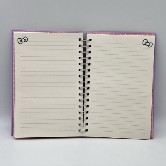 Sanrio Hello Kitty Spiral Notebook - HK Science Rules Purple - Picture 4 of 7